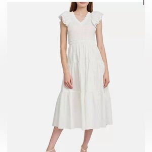 En Saison Amaya cotton midi dress